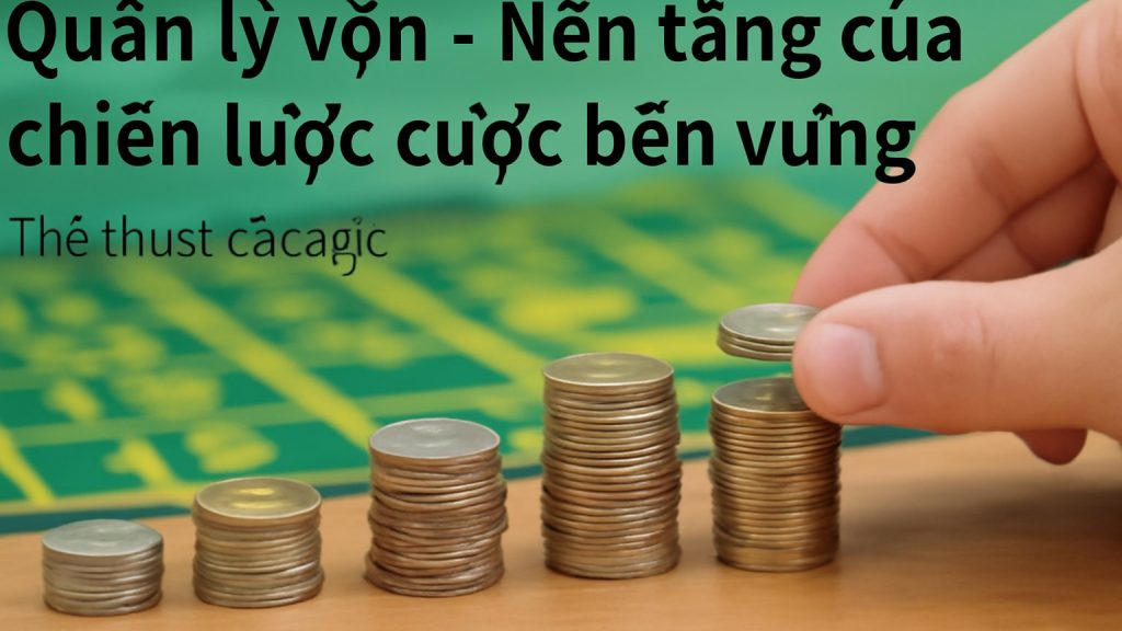 Quản lý vốn - Nền tảng của chiến lược cược bền vững Minh họa: Quản lý vốn - Nền tảng của chiến lược cược bền vững