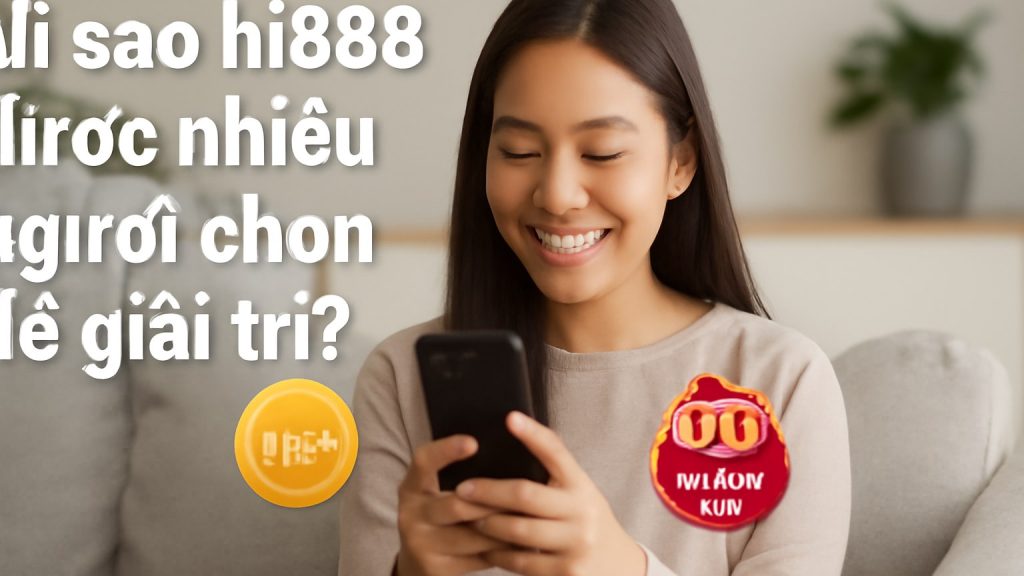 Vì sao hi888 được nhiều người chọn để giải trí? Minh họa: Vì sao hi888 được nhiều người chọn để giải trí?